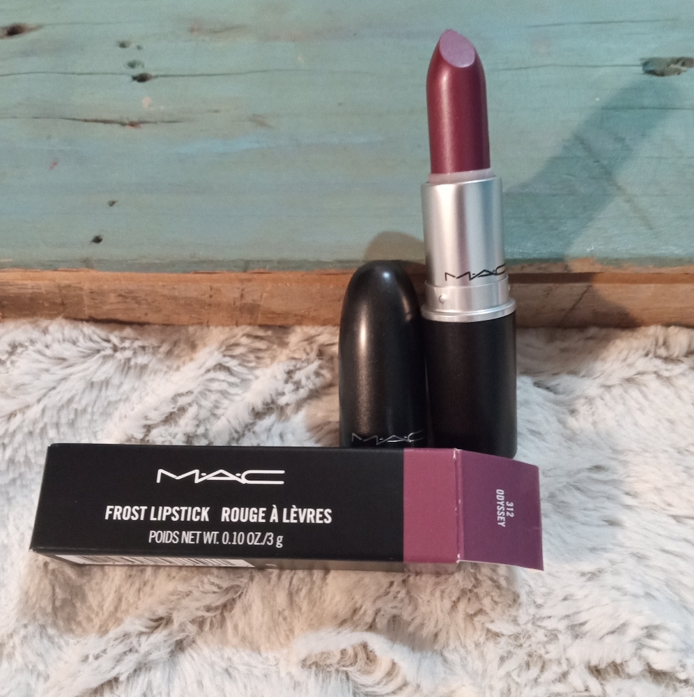 Htf Discontinued Rare Mac Odyssey Frost Lipstick